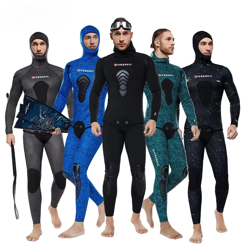 Wetsuit Men - Dwuczęściowy, wodoodporny kombinezon neoprenowy o grubości