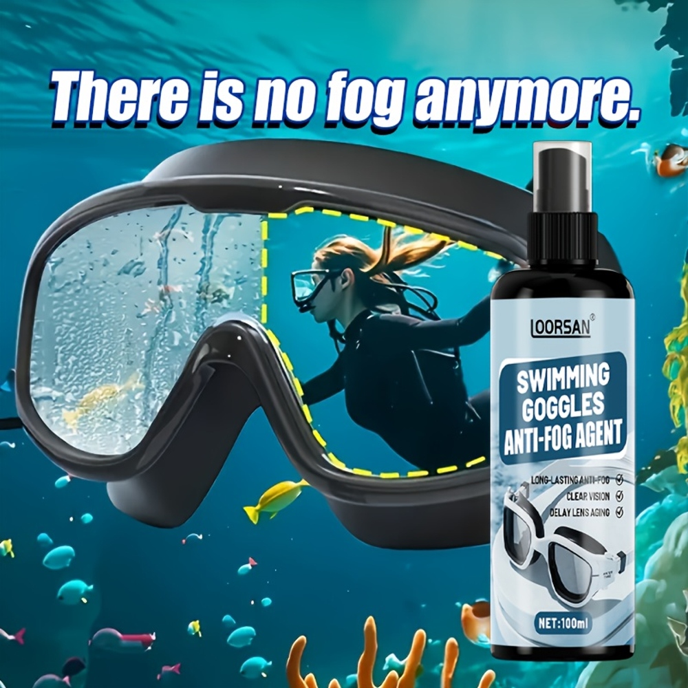 Goggles Swim - LOORSAN 100ML Spray Przeciwmgielny do Okularów