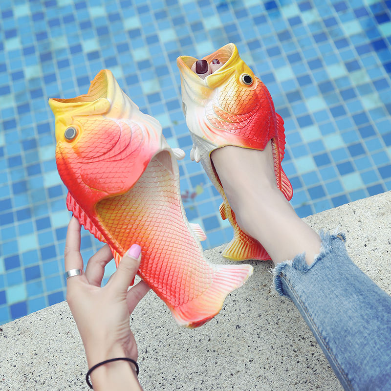 Designerskie klapki peep toe,  – Flippers Swimming recenzja i cena