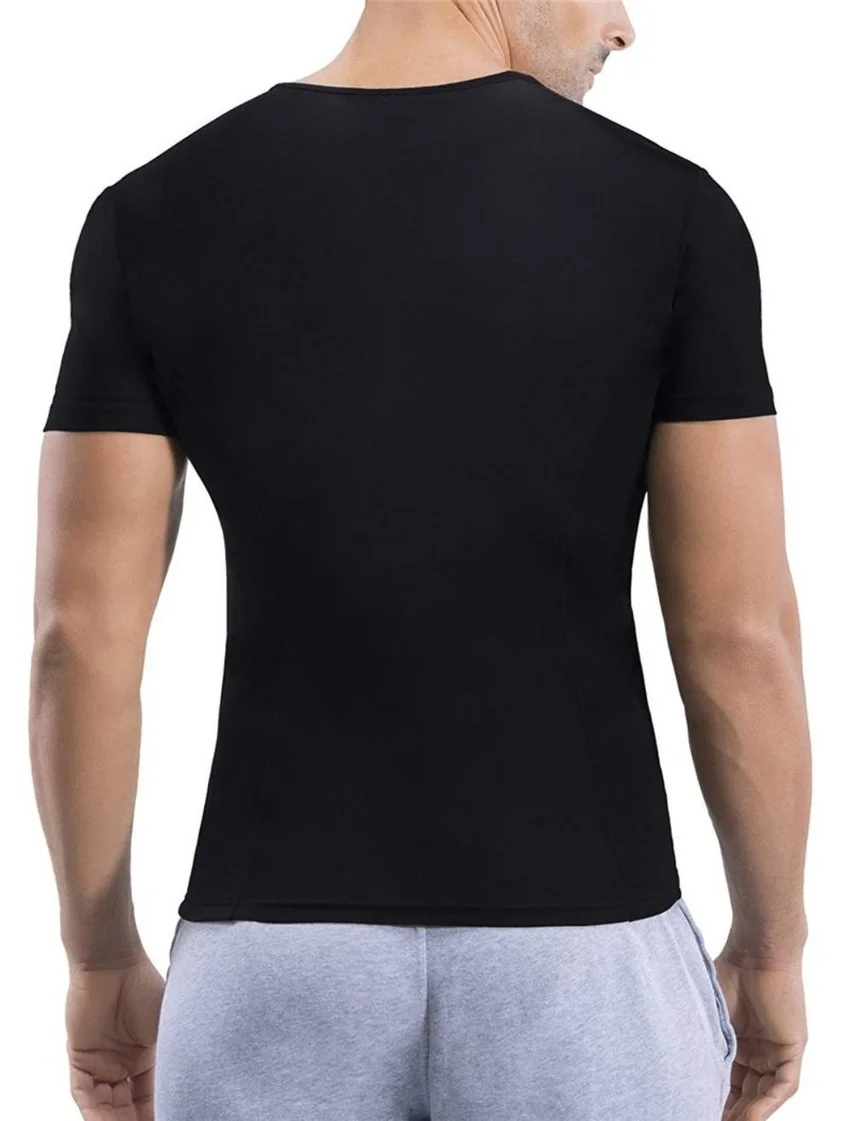 Sauna T Shirts Men Flat Belly  – Wetsuit Men recenzja i cena
